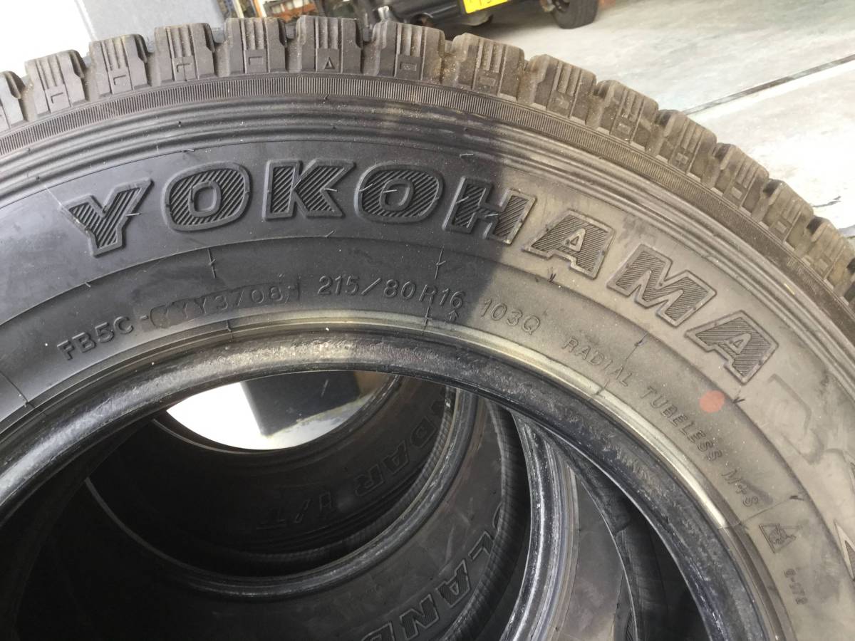 YOKOHAMA・ジオランダー・スタッドレスタイヤ・215/80R16