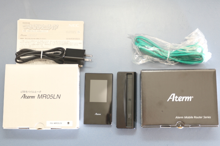 NEC Aterm MR05LN モバイルルーター クレードル付 NEC Aterm MR05LN 