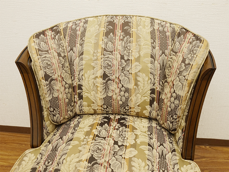 maruni マルニ 地中海ロイヤル シャルル 本革 シングルソファ 人気の