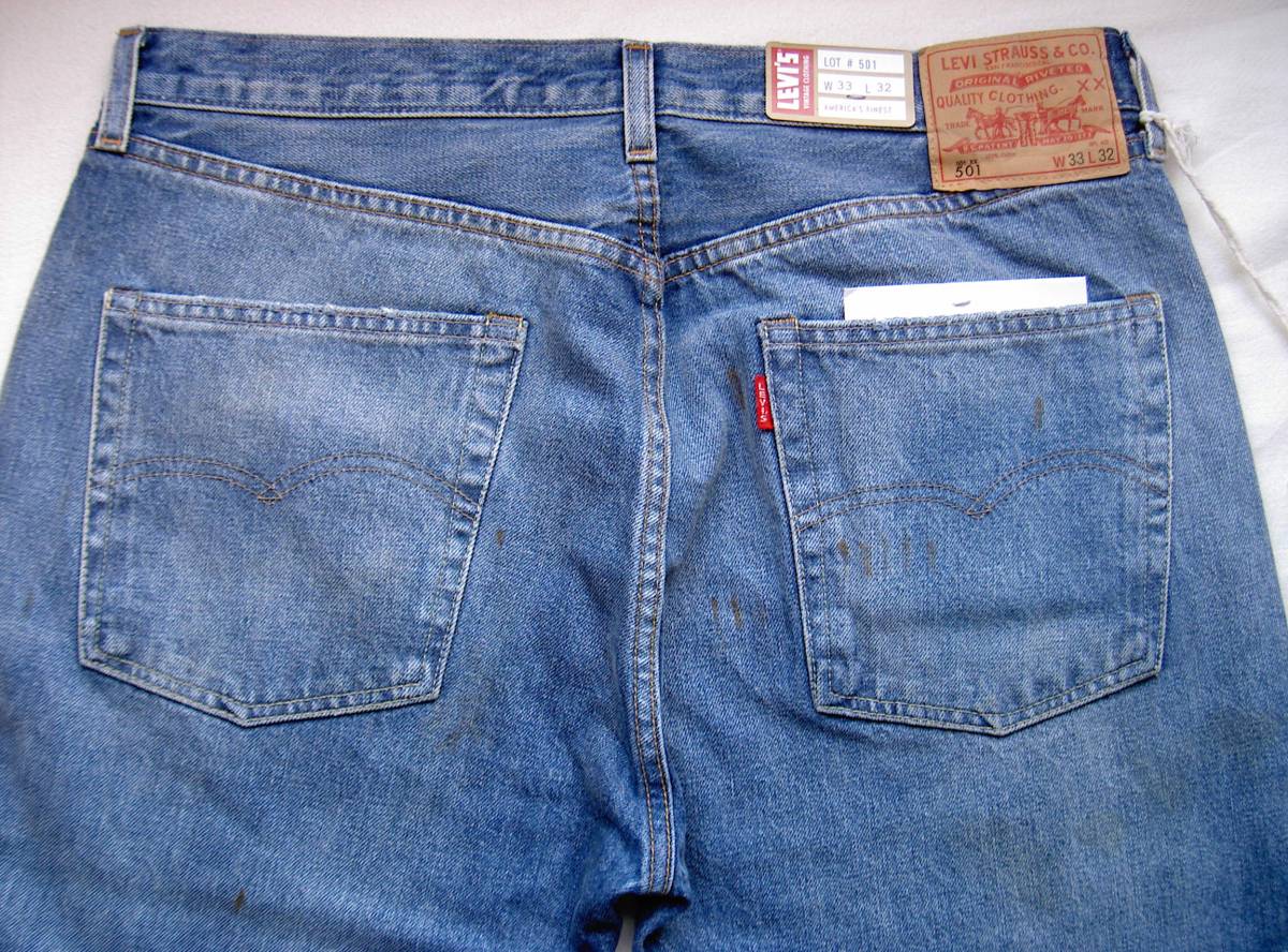 ☆新品 リーバイス 501XX LVC 66501-0129 W33 Vintage Clothing 1966年