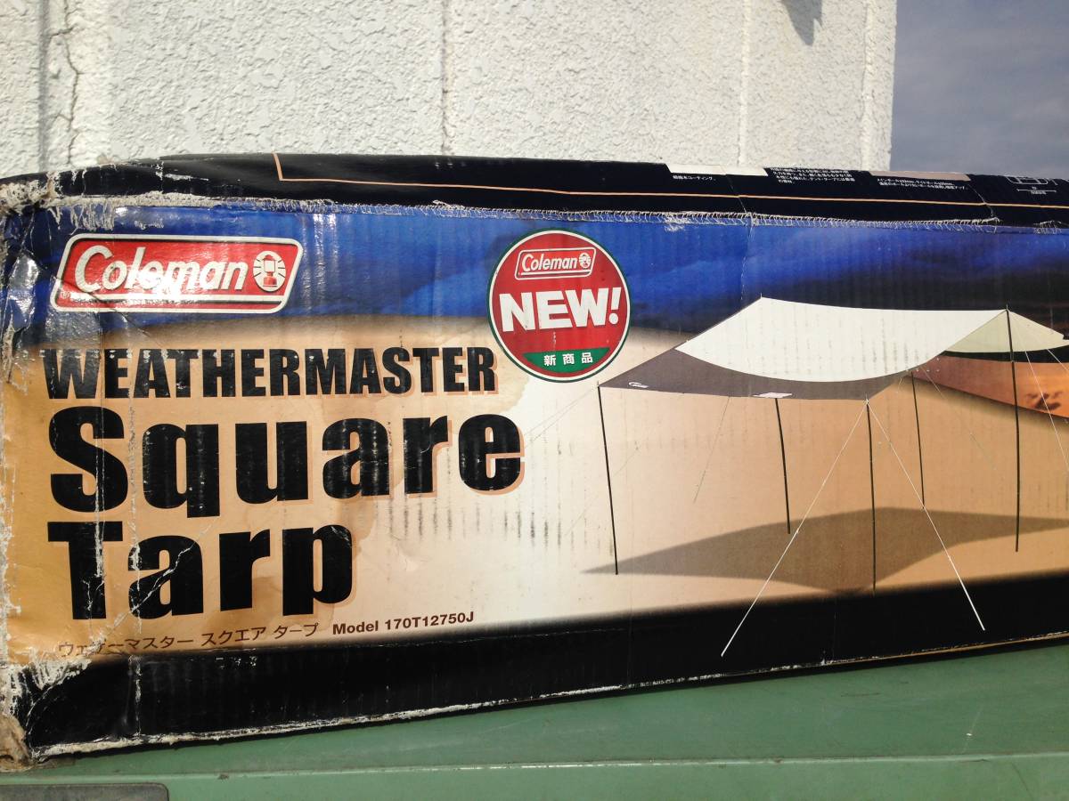コールマン　ウェザーマスター　スクエアタープ　500x440x250h（希少）