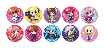 劇場版 魔法少女リリカルなのはReflection5週目 入場者特典 缶バッジ10種