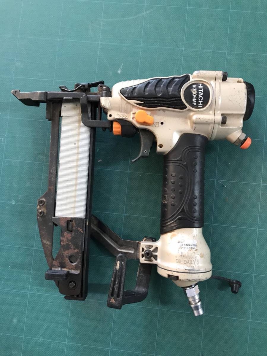 ■中古動作品■　■本体のみ■　日立工機　HITACHI　N3804MF　 ピン釘打機　 エアー釘打機　ピンネイル　ピンタッカー