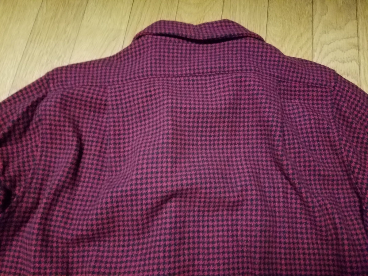 Butcher products Atlast&co ボックス ウールシャツ 【公式通販】
