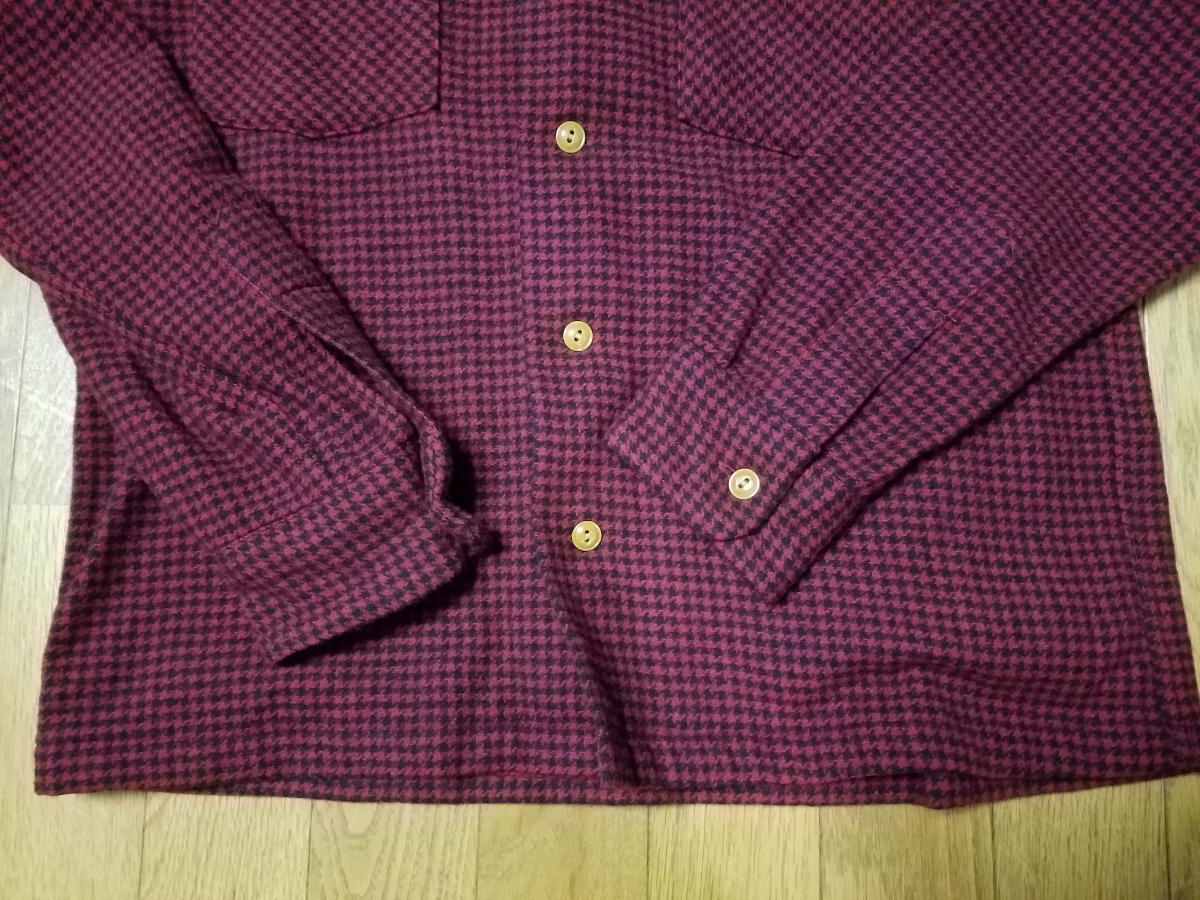 Butcher products Atlast&co ボックス ウールシャツ Butcher products Atlast&co ボックス ウールシャツ 【公式通販】