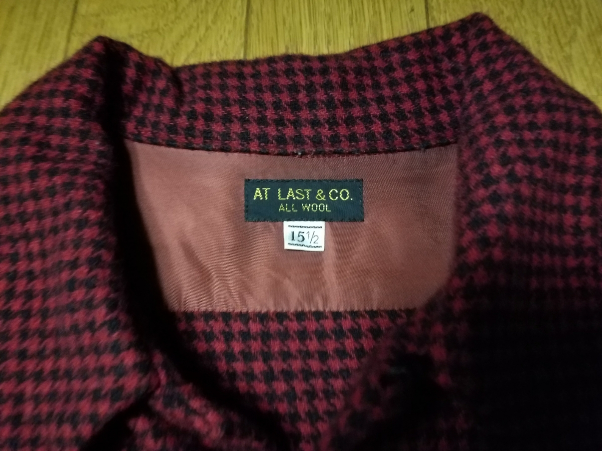 Butcher products Atlast&co ボックス ウールシャツ Butcher products Atlast&co ボックス ウールシャツ 【公式通販】