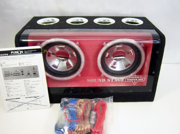 FUSION フュージョン FSN-WX5L ウーハー - ウーファー 美品 メルカリ 