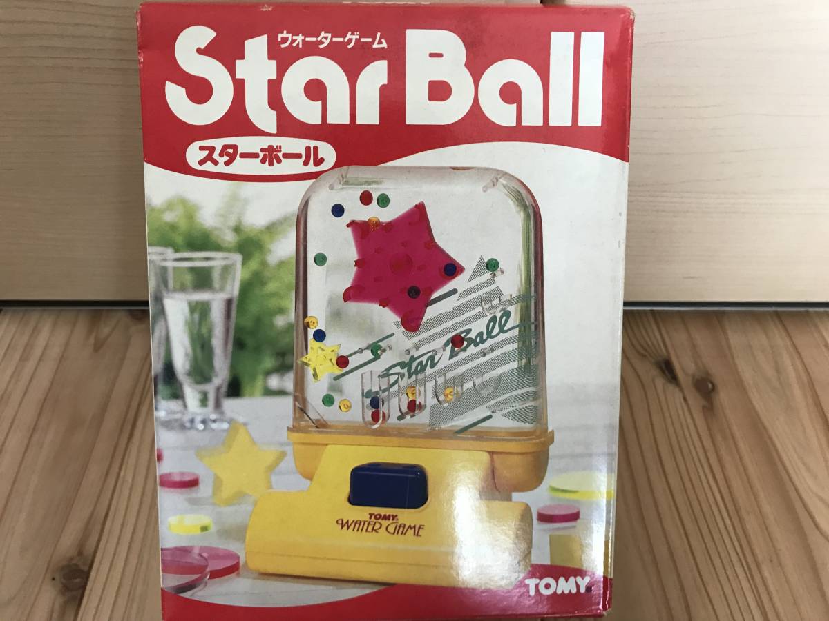 【未使用】ウォーターゲーム[スターボール/Star Ball]トミー 当時物