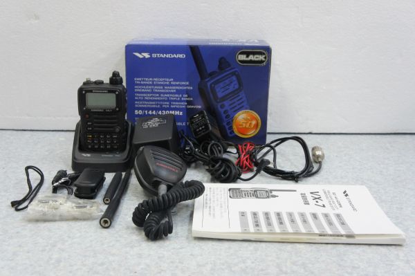 R82508】STANDARD VX-7 CMP460A スタンダード ハンディトランシーバー