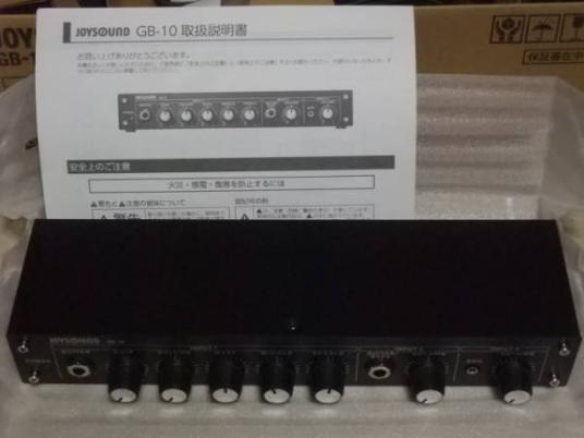 送料無料！ ジョイサウンド　サウンド エフェクター セッションボックス GB-10