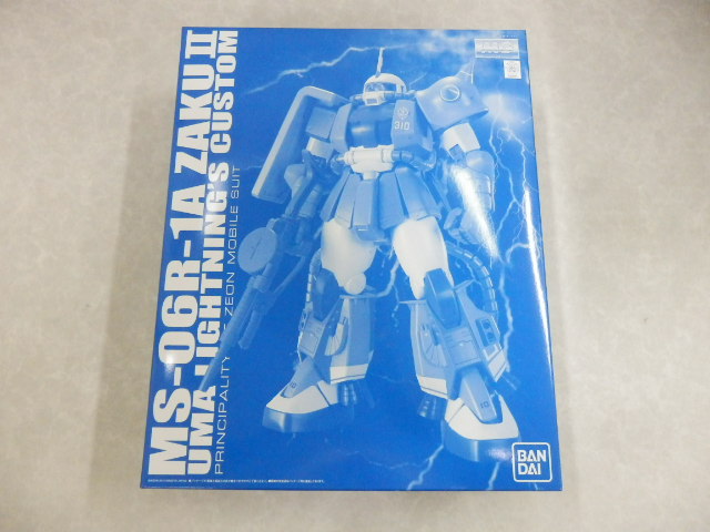 未組立 MG ユーマ・ライトニング専用ザクⅡ /ガンプラ