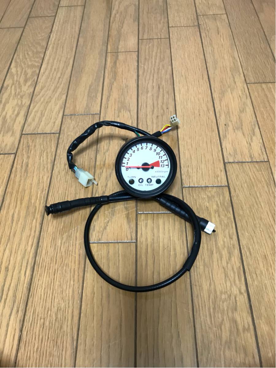 タコメーターとケーブル付き NSR80 検査NSR50 NSRmini