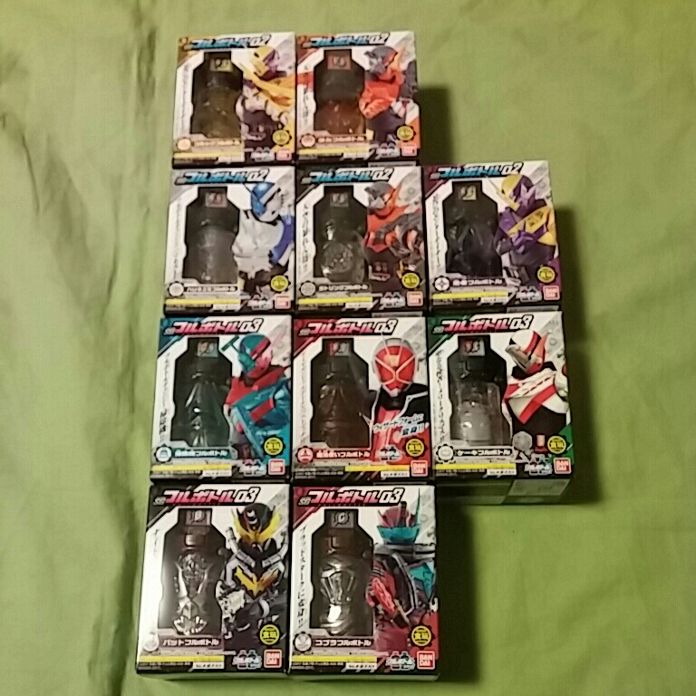 仮面ライダービルド SGフルボトル02｜発売日：2017年10月16日 SG SGフルボトル02 全5種類フルコンプセット仮面ライダービルド新品