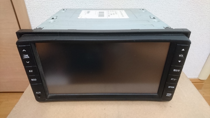 ダイハツ 純正ナビ クラリオン メモリーナビ QY-7058D-A - メモリー