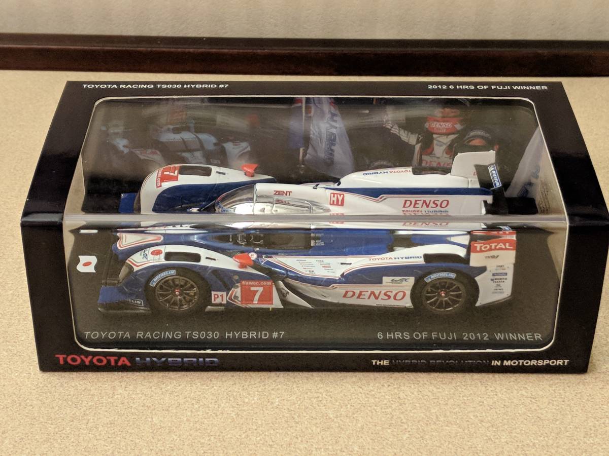 【激レア・即決】TMG別注 トヨタ TS030 HYBRID #7 ブルツ／ラピエール／中嶋一貴 2012年 WEC 富士6時間レース優勝 SJ011