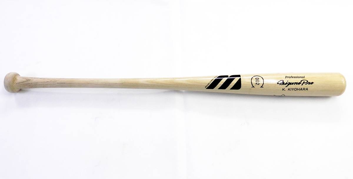 読売ジャイアンツ 西武ライオンズ 清原和博選手 支給品 直筆サインバット