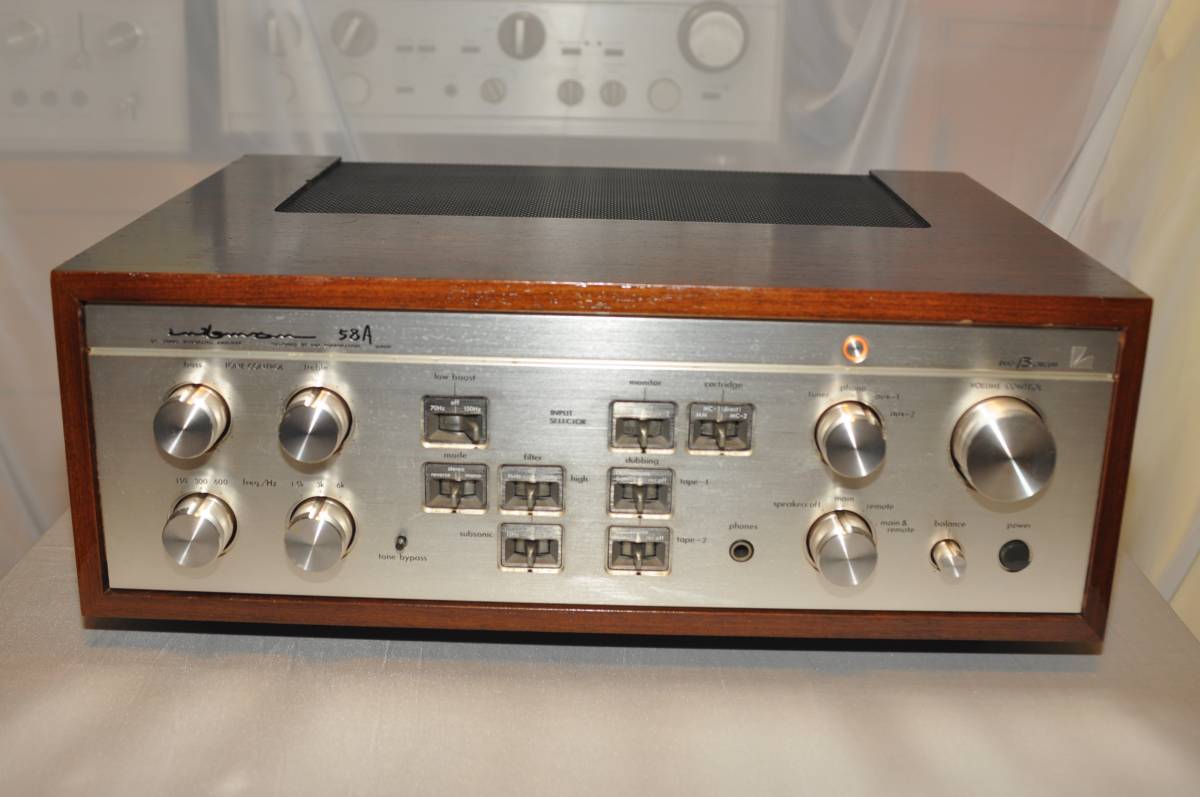 ラックス LUXMAN L－58A L-58A Luxman プリメインアンプ Luxman, Lux 