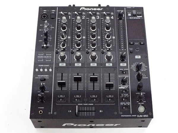 中古 Pioneer DJM-850 フルデジタル DJミキサー 器材 本体 T2773250