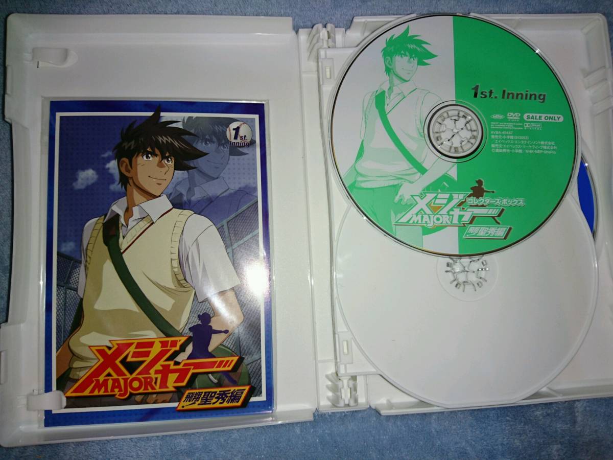 DVD メジャー MAJOR コレクターズボックス 飛翔！聖秀編 特典ポスト 