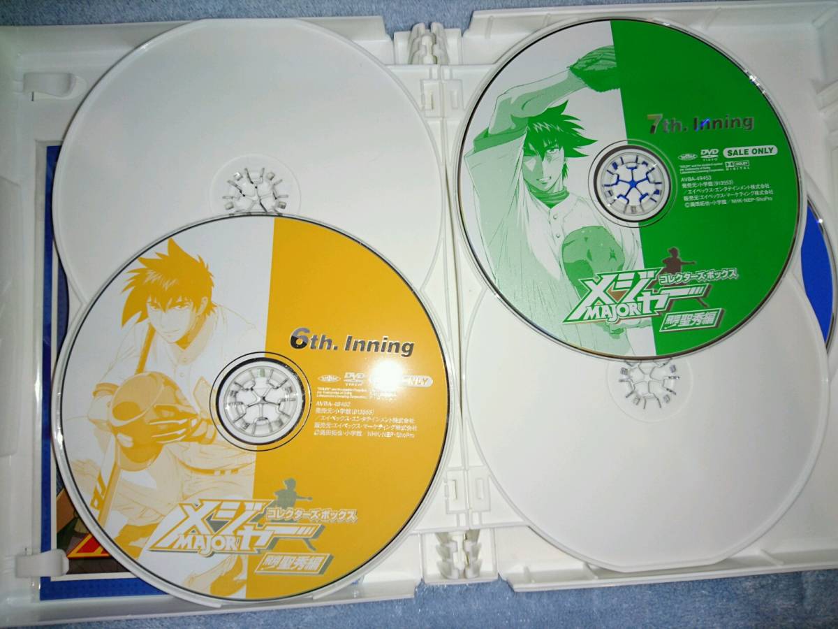 DVD メジャー MAJOR コレクターズボックス 飛翔！聖秀編 特典ポスト 