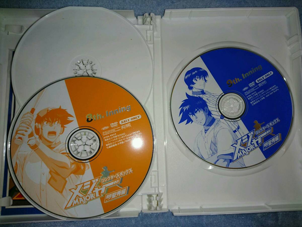 DVD メジャー MAJOR コレクターズボックス 飛翔！聖秀編 特典ポスト 