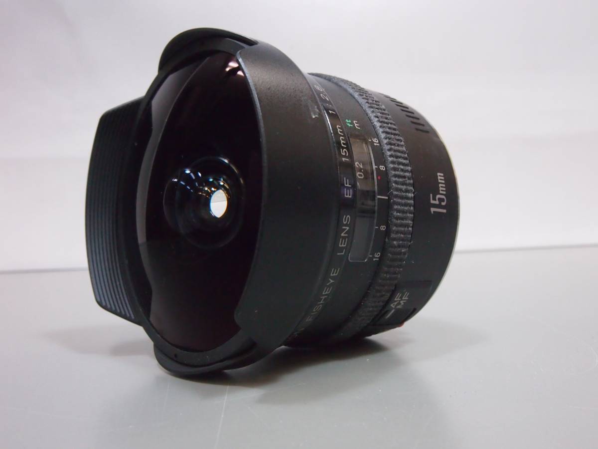 EF Canon Fisheye 8-15mm USM f⁄4L Lens FISHEYE L 15mm : LIGHT F2.8