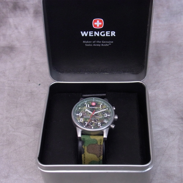 コマンド ウェンガー腕時計 WENGER ウェンガー コマンド クロノ 536