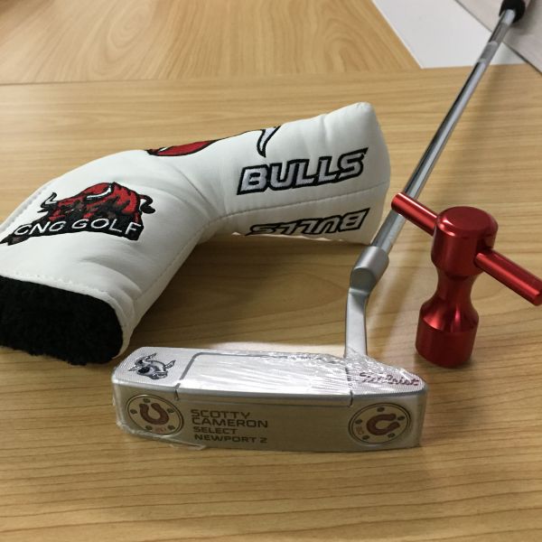 T93 スコッティキャメロン セレクト ニューポート2 SCOTTY CAMERON SELECT NEWPORT2 bull 2017 限定 ゴルフパター 33インチ