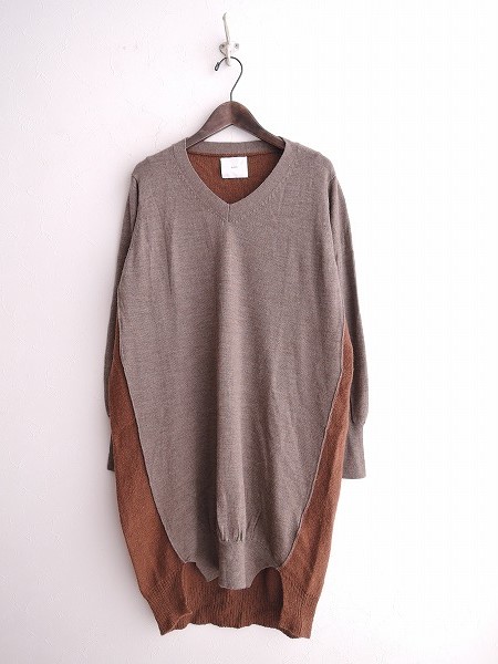 ■プリット prit *ウールニットワンピース*毛リンネルナチュリラレディース1117【82K71】