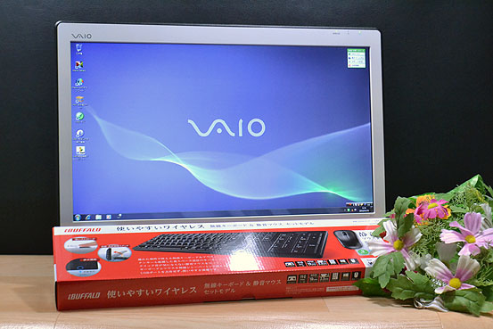 SONY VAIO VPCJ118/FJ Corei5 450M 2.40GHz 4GB 1.0TB フルHD21.5インチワイド液晶 モニター体型 BD 無線LAN 地デジ BS CS