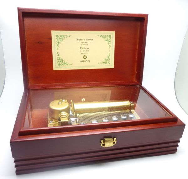 sankyo サンキョー ORPHEUS オルフェウス オルゴール エーデルワイス