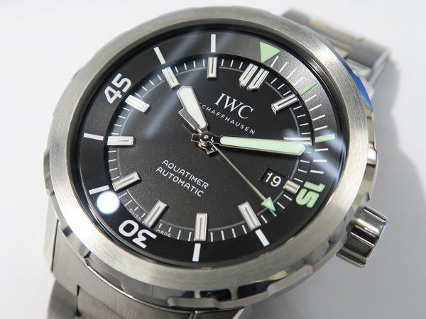 1円～【美品・国内正規】IWC アクアタイマー IW329002 42mm 純正ラバー 
