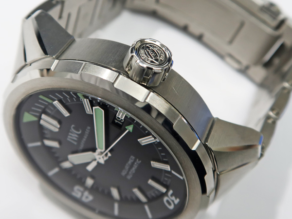 1円～【美品・国内正規】IWC アクアタイマー IW329002 42mm 純正ラバー 