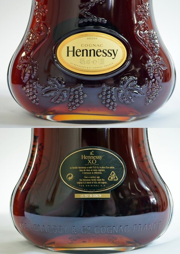 Hennessy ヘネシー XO 現行 黒キャップ 1000ml ブランデー コニャック