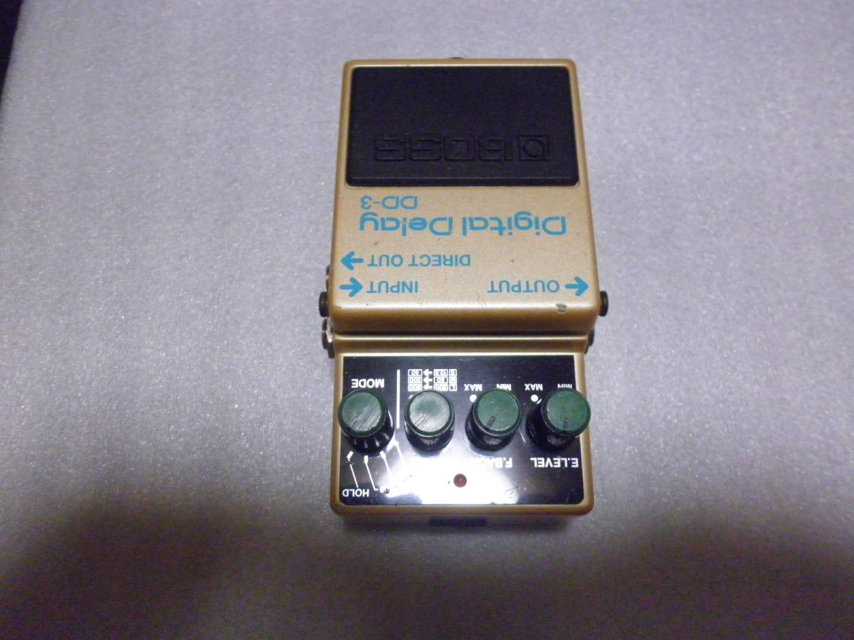 楽器・機材 BOSS DD-3 デジタルディレイ 初期 ロングチップ 日本製 動作品