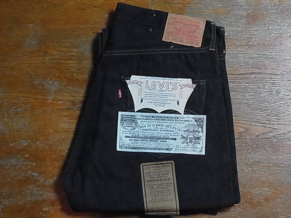 ☆1円売切！デッドストック未使用新品 バレンシア工場 LEVI