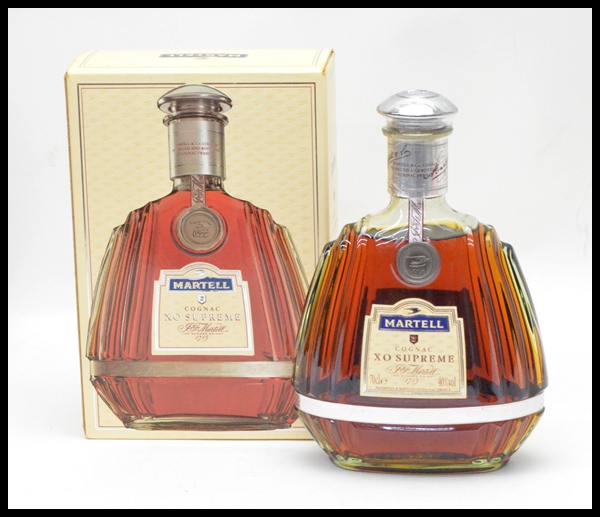 未開栓 マーテル XO スプリーム グリーンボトル 700ml 40度 コニャック