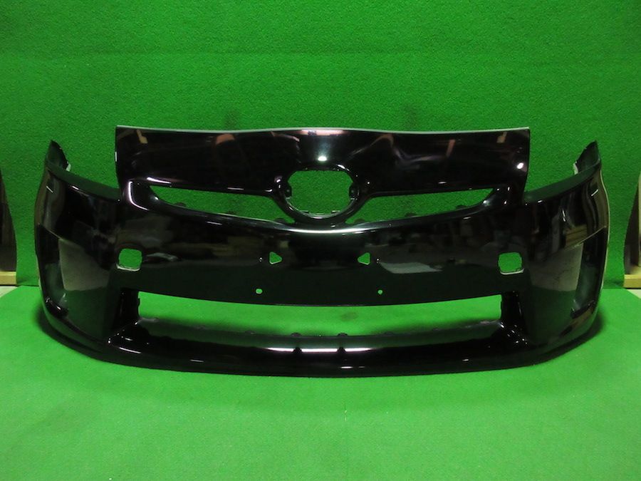 プリウス ZVW30 前期 純正 フロントバンパー 52119-47080 黒