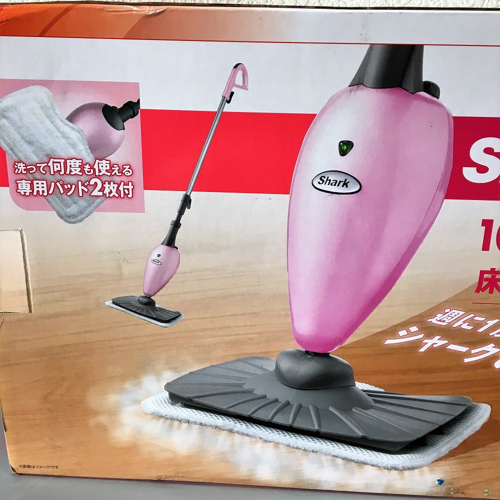 シャーク 【未使用】シャークスチームモップ ベーシック ピンク SHOP