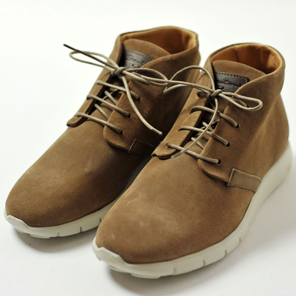 【新品 送料無料】 Santoni サントーニ　スウェード レザー チャッカ ブーツ UK6 （国内革靴25cm程度）