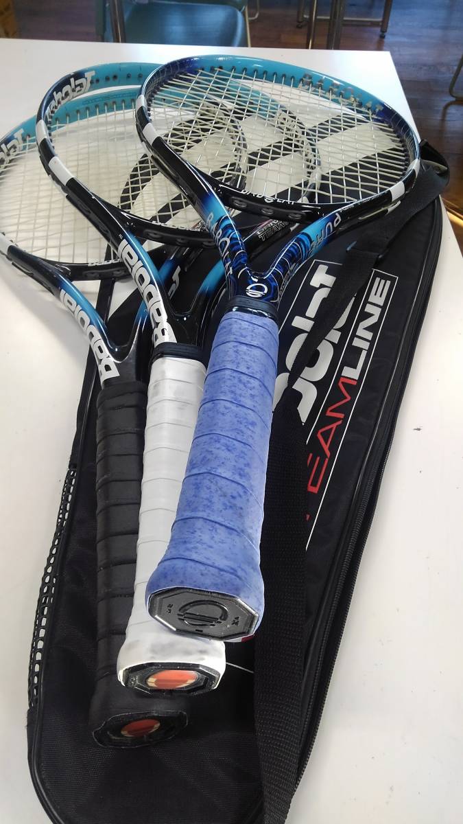 ☆初期型ピュアドラ Babolat PURE DRIVE 3本セット バボラピュア