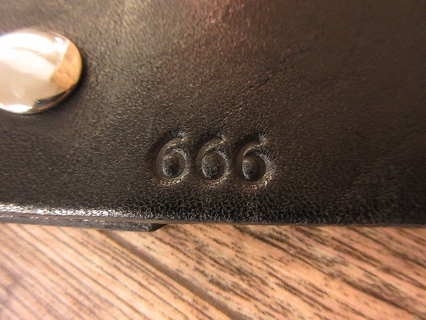 666 シド ヴィシャス モデル 復刻 インゴット スタッズ レザー ベルト Sid Vicious ジョニー ロットン ML 黒 PUNK ROCK パンク ロック