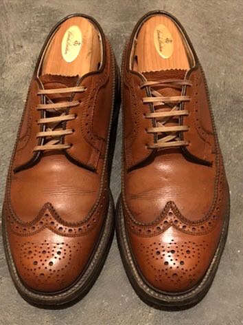 リーガルウィングチップ茶インペリアルシリーズ 揉み革24EE