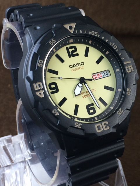 人気のチープカシオ CASIO カシオ チプカシ　 ダイバールック モデル メンズ 腕時計 ウォッチ　プレゼント 1円 スタ プレゼント