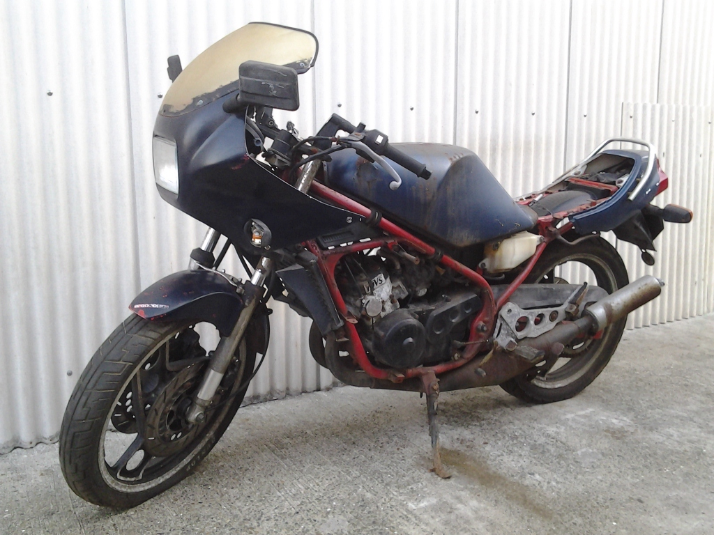 平*す様 RZ250R 29L 1XG純正フロントホイール 青春の2Q（2ストローク