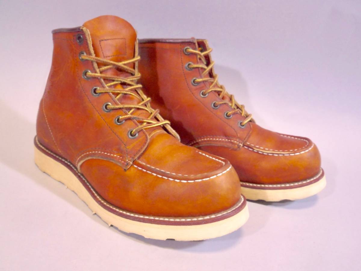 Yahoo!オークション REDWING875 サイド刺繍羽根タグ 8E レッドウィング