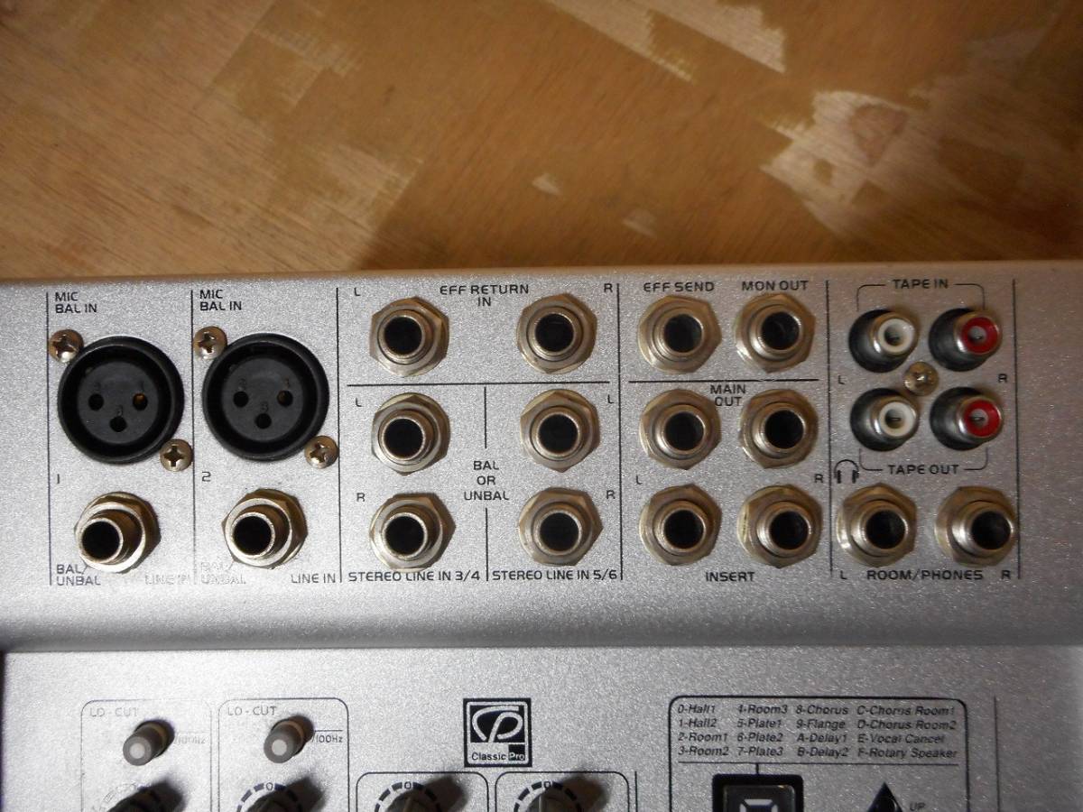 classic Pro【パワードミキサー：PM602FX】ジャンク 012SK CLASSIC | 国内正規品 クラシック プロ パワードミキサー