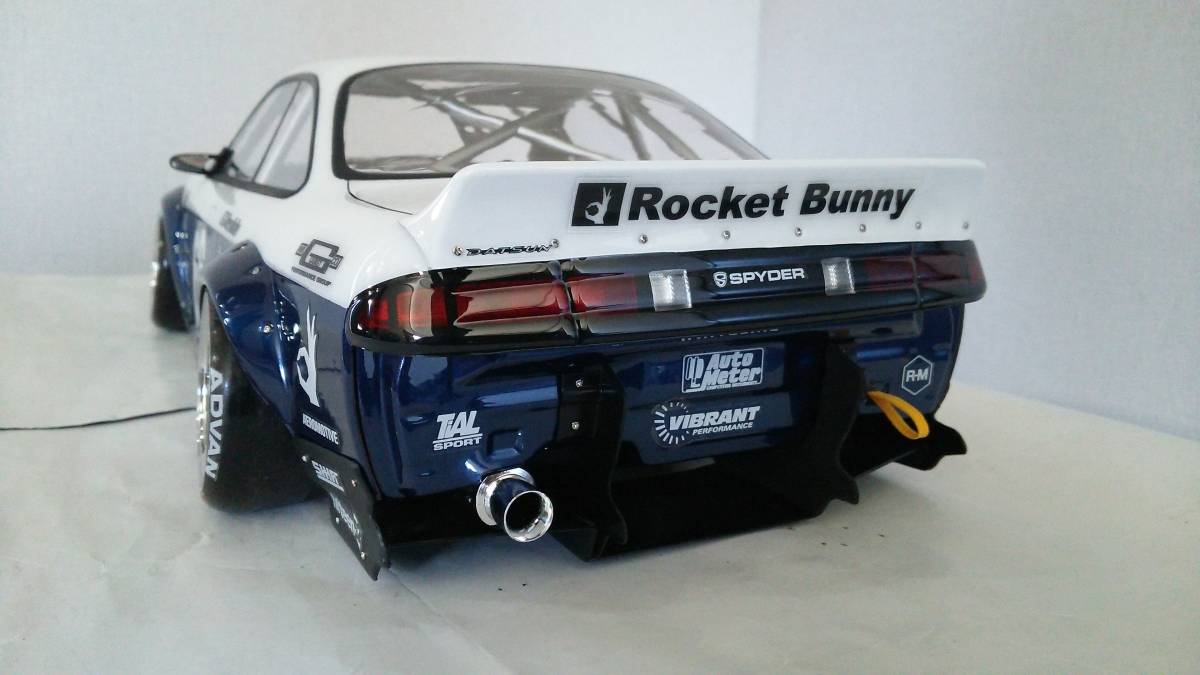 ☆HPI 1/10ボディROCKET BUNNY S14 V2 BOSS 4灯電飾付新品！！☆即決送料無料！