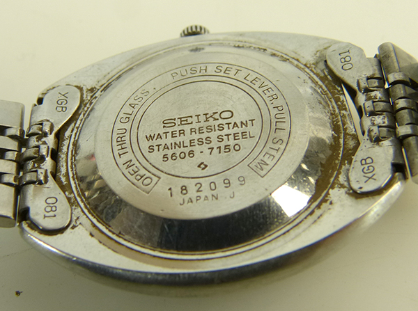 セイコー/SEIKO☆ロードマチック/5606☆メンズ☆自動巻☆ジャンク