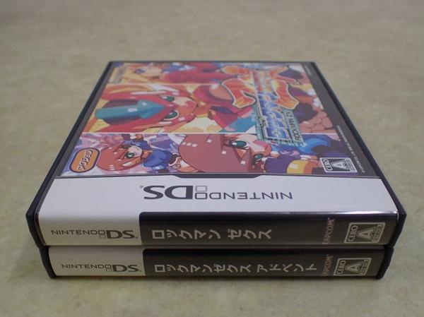 DS ロックマン ゼクス/アドベント 2本セット ROCKMAN ZX カプコン 箱説